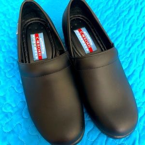 Women’s Leather Cherokee “workwear” Clogs. NWOT